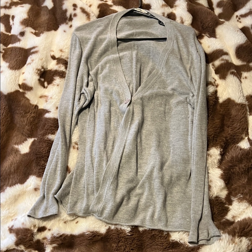 Old Navy Gray Women's Cardigan Sweater